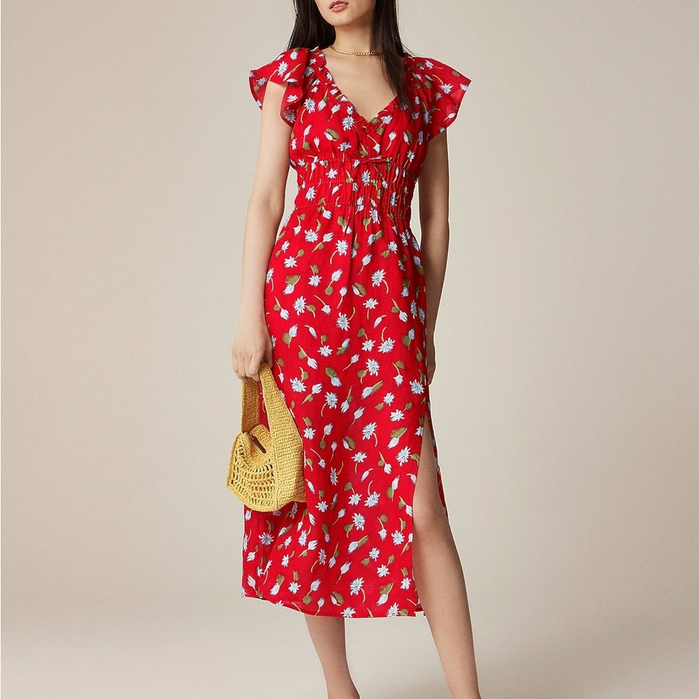 JCrew Palermo dress in Raime  sz S  like new